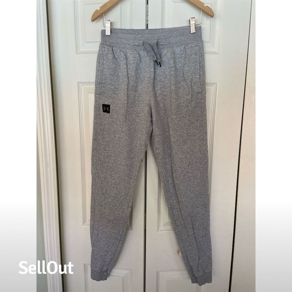 Under Armour Men's Gray Joggers Sweatpants Size M Standard Casual Wear